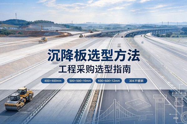 凤阳沉降板选择方法