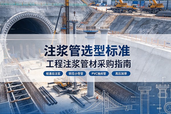 凤阳注浆管选型标准