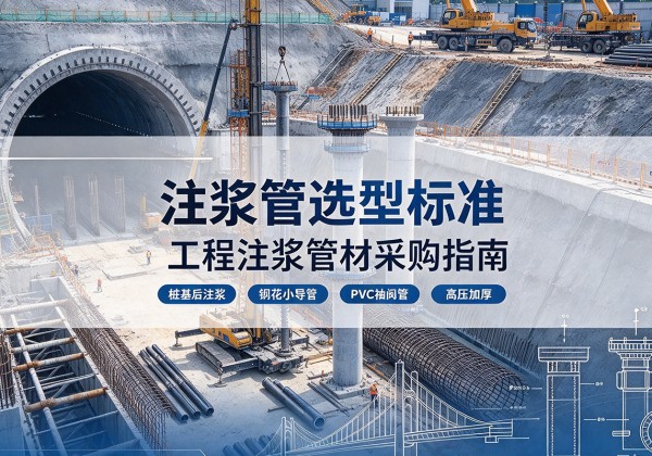 凤阳注浆管选型标准